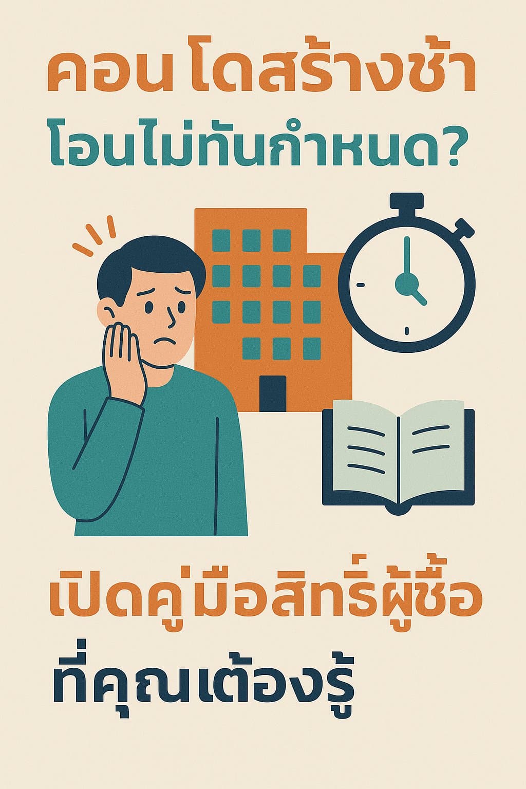 คอนโดสร้างช้า โอนไม่ทันกำหนด? เปิดคู่มือสิทธิ์ผู้ซื้อที่คุณต้องรู้