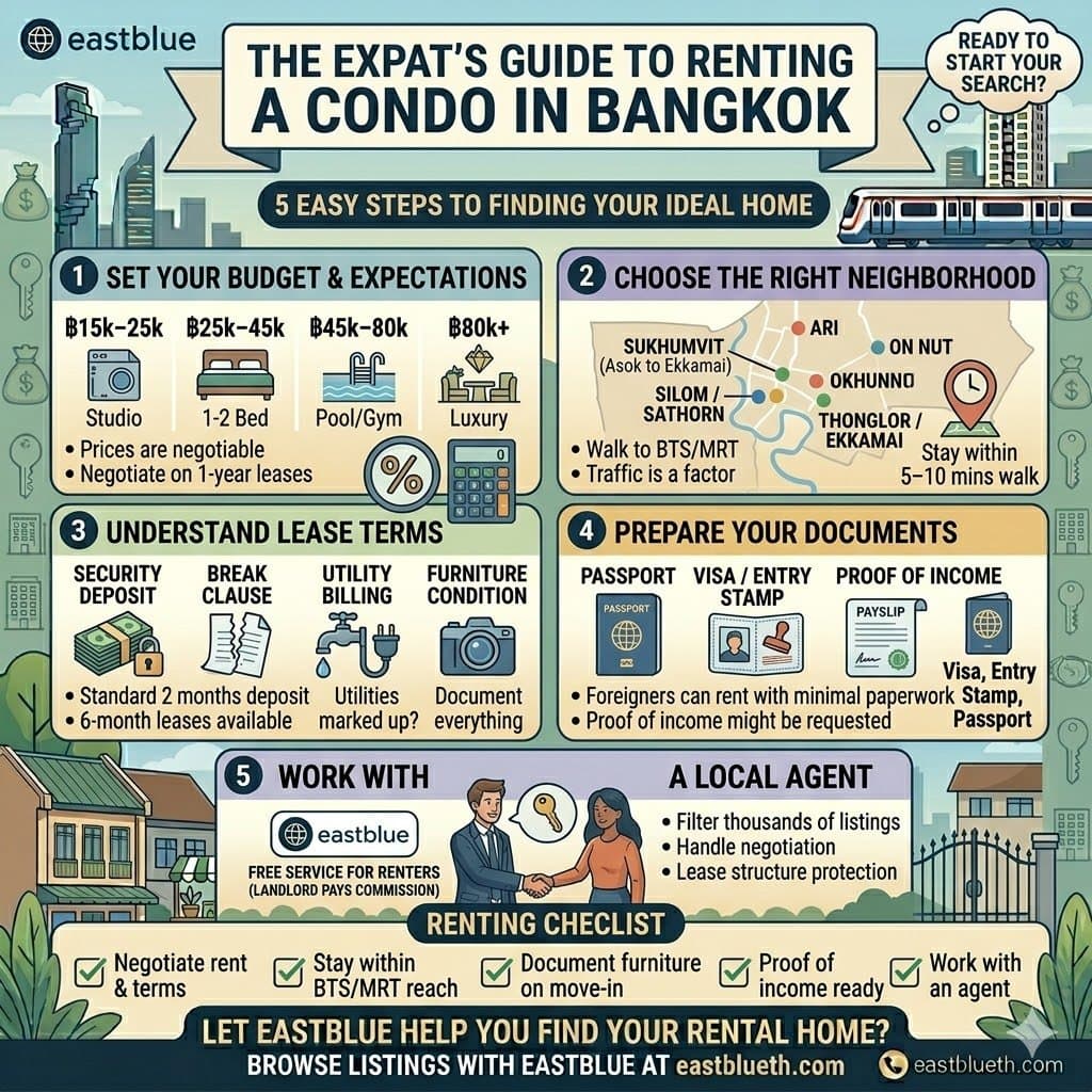 How to Rent a Condo in Bangkok as a Foreigner: The Complete 2026 Guide