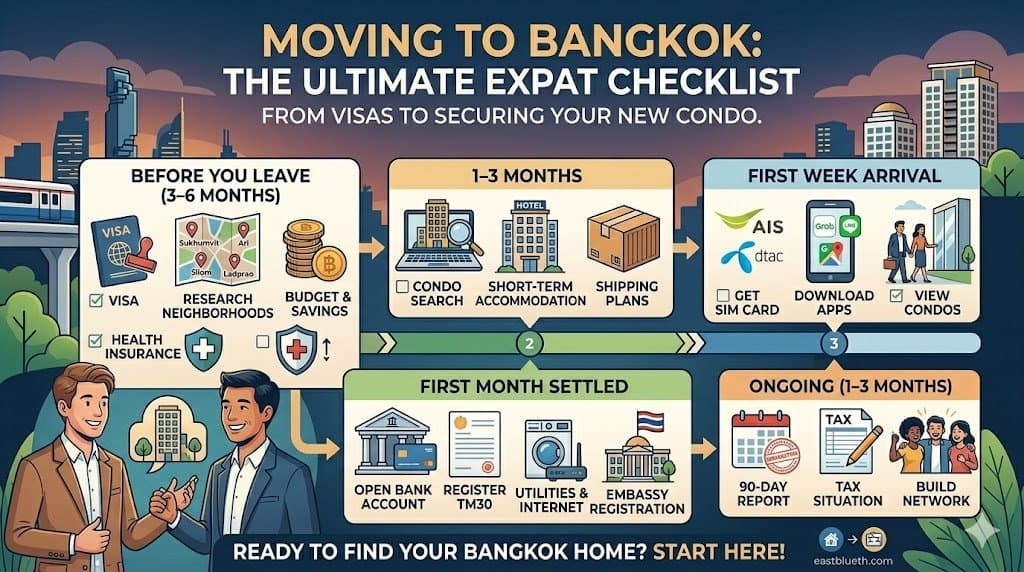 Moving to Bangkok: A Step-by-Step Checklist for Expats