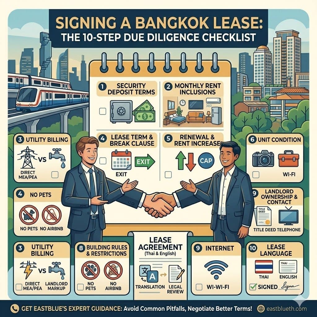10 Things to Check Before Signing a Bangkok Rental Lease