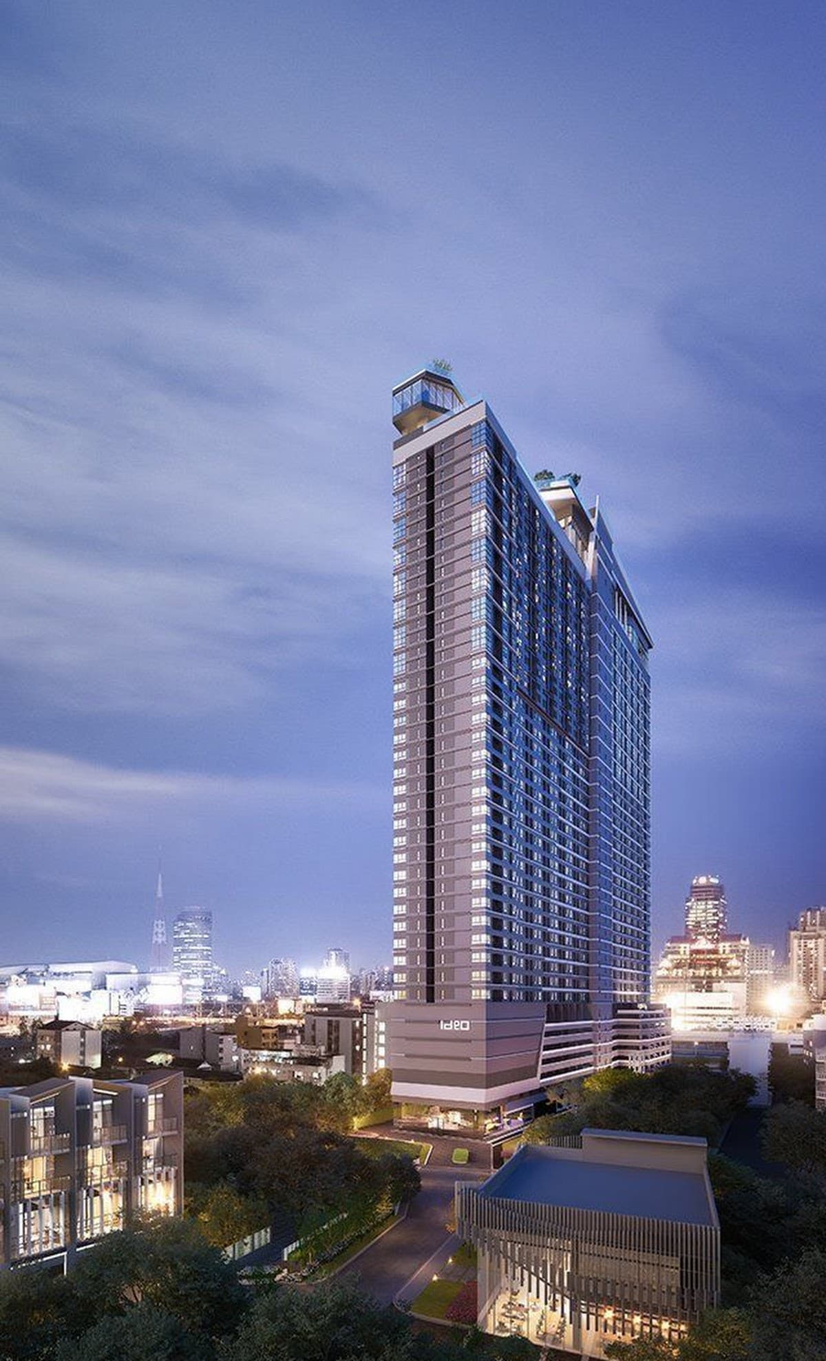 ให้เช่า คอนโด Ideo Rama 9-Asoke · 1 ห้องนอน · 27 ตร.ม.