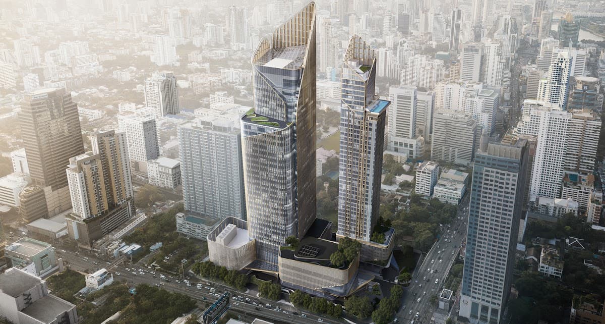 ขาย/เช่า คอนโด THE ESSE at SINGHA COMPLEX · 2 ห้องนอน · 77 ตร.ม.