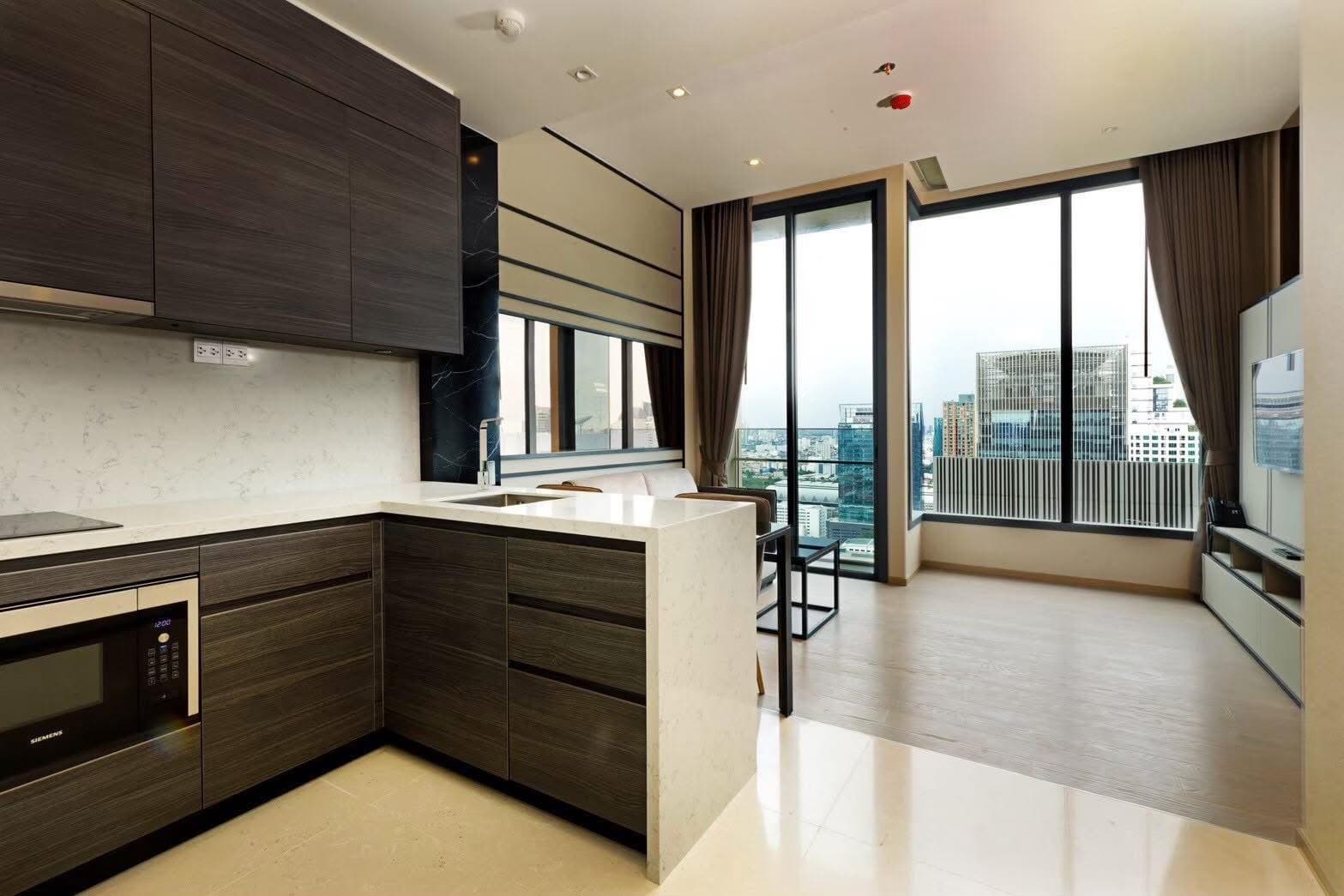 The Esse Asoke · 1 Bed Condo, 44 sqm, for Sale or Rent
