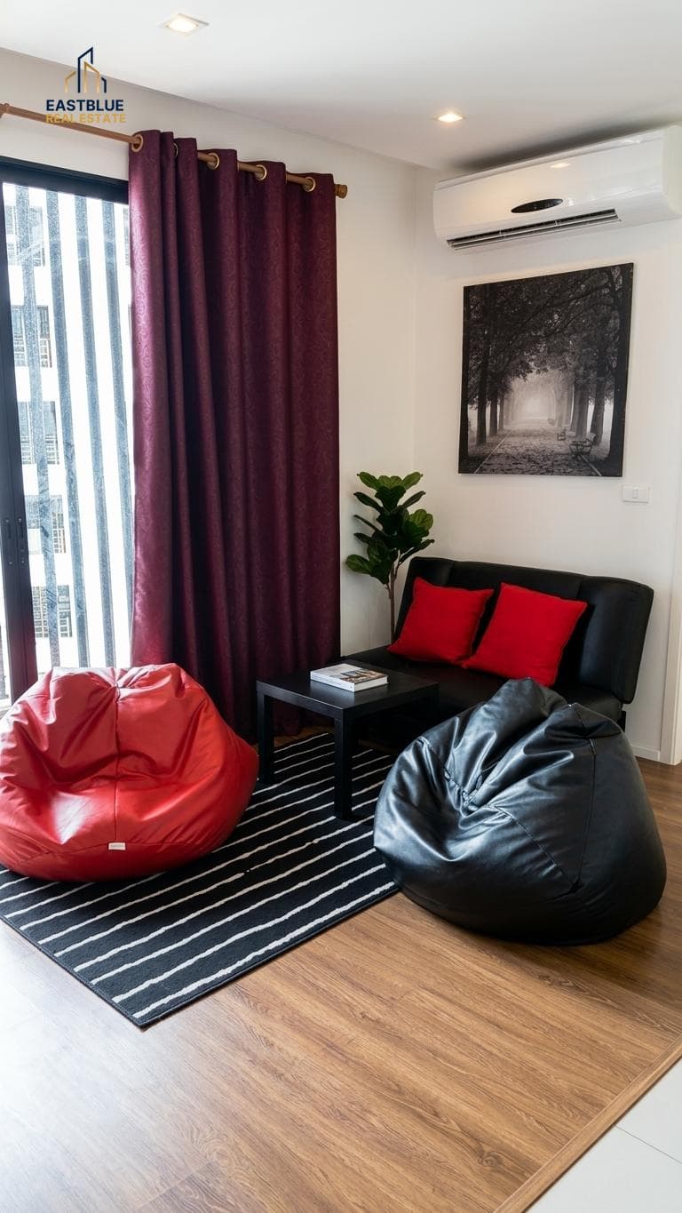 Quinn Condo Ratchada · 1 Bed Condo, 44 sqm, for Sale or Rent