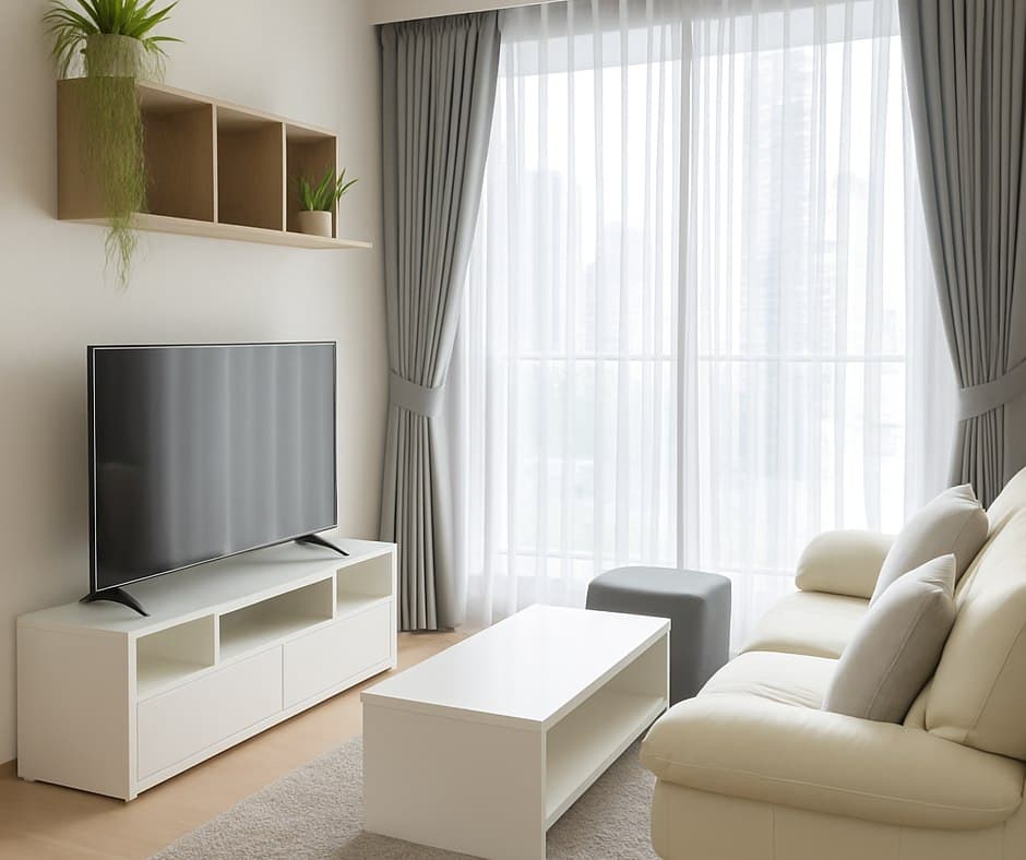 HQ By Sansiri · 1 Bed Condo, 43 sqm, for Rent