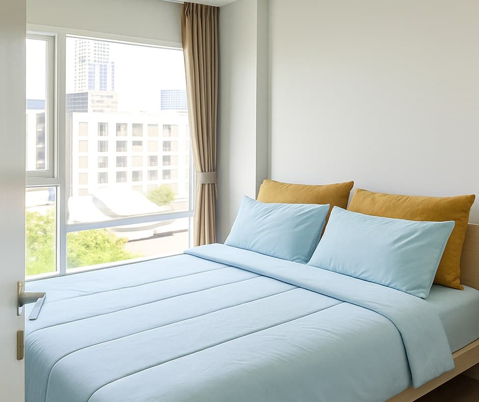 ขาย/เช่า คอนโด The Crest Sukhumvit 49 · 1 ห้องนอน · 34 ตร.ม.