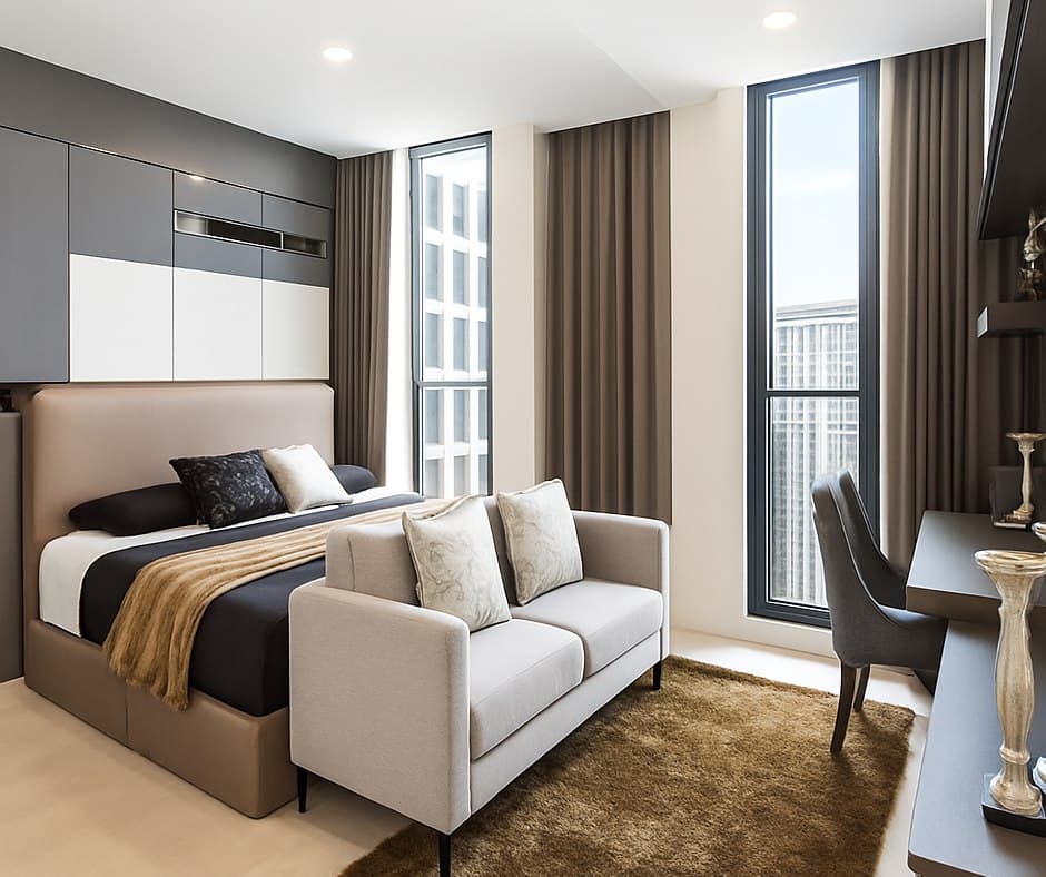 ขาย/เช่า คอนโด Noble Ploenchit · 1 ห้องนอน · 47.51 ตร.ม.