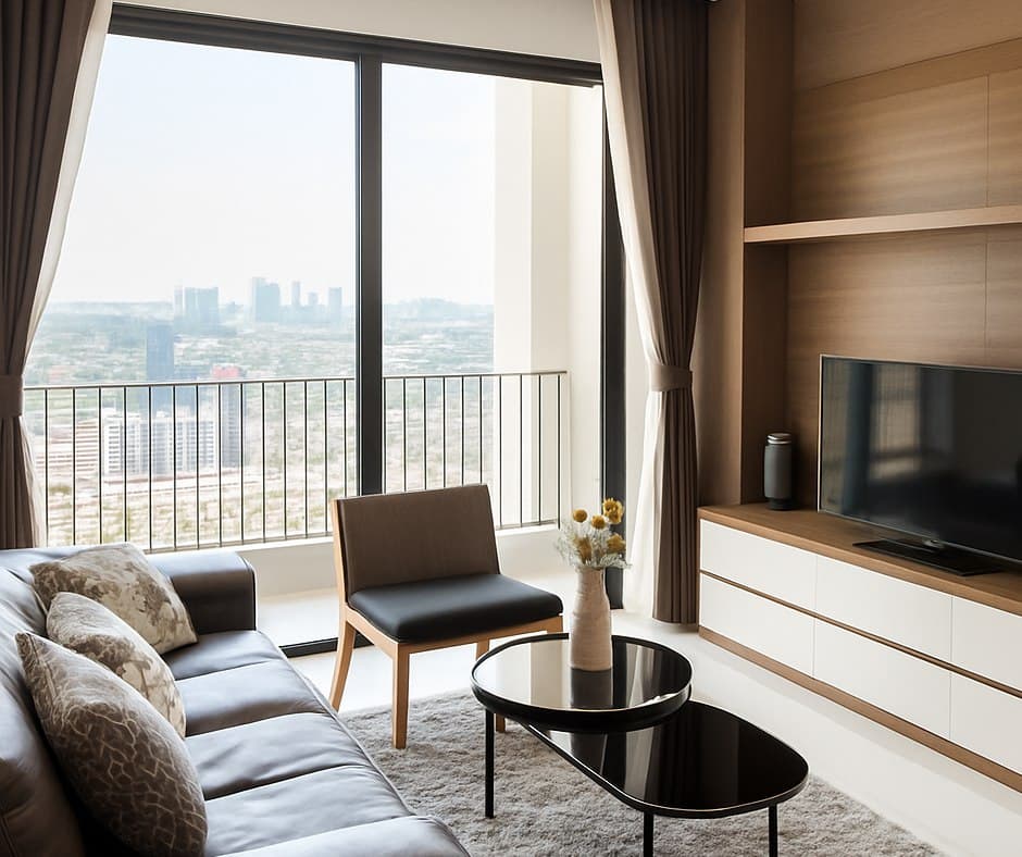 ให้เช่า คอนโด The Emporio Place · 1 ห้องนอน · 65 ตร.ม.