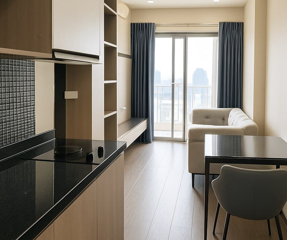 Ideo Q Phayathai · 1 Bed Condo, 36 sqm, for Rent