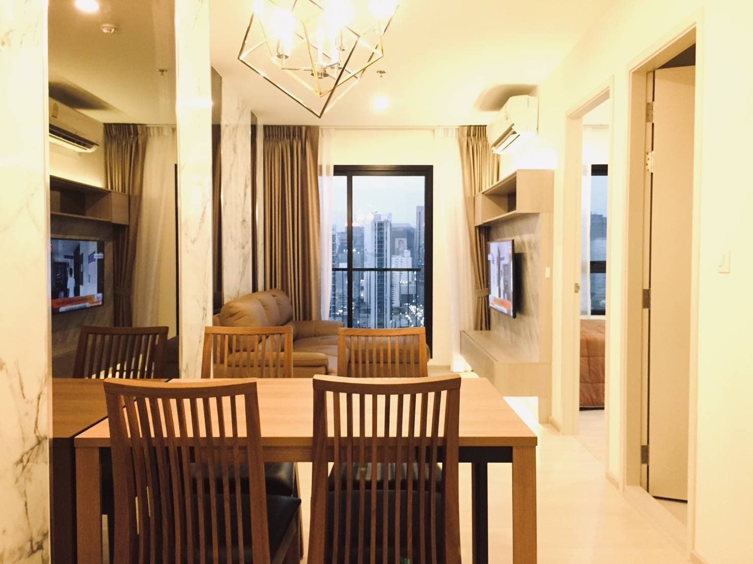 Life Asoke · 2 Beds Condo, 55 sqm, for Rent