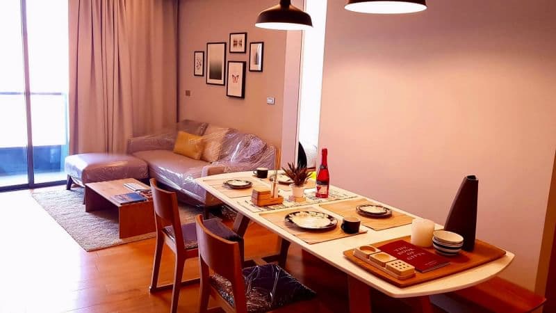 The Lumpini 24 · 2 Beds Condo, 55.2 sqm, for Rent