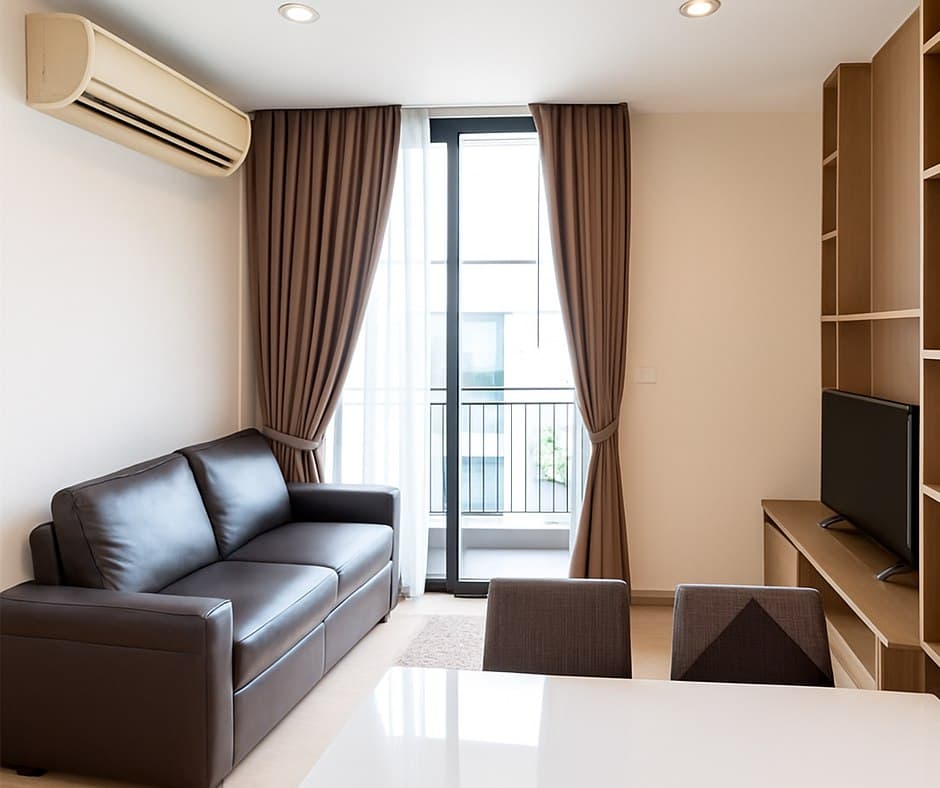 ขาย/เช่า คอนโด The Capital Ratchaprarop-Vibha condominium · 2 ห้องนอน · 46.32 ตร.ม.