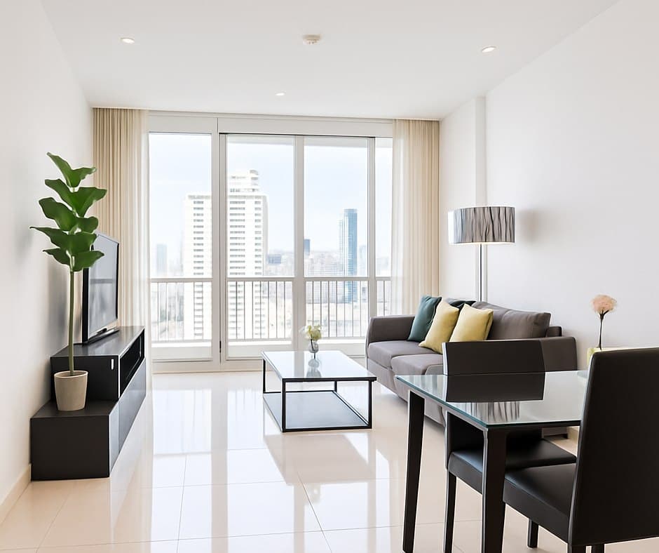 Fullerton · 2 Beds Condo, 95.98 sqm, for Sale or Rent