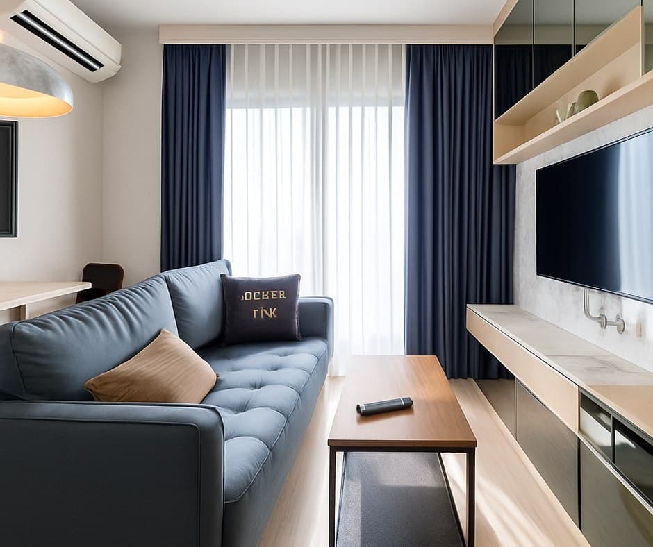 Noble Revolve Ratchada · 2 Beds Condo, 54 sqm, for Rent