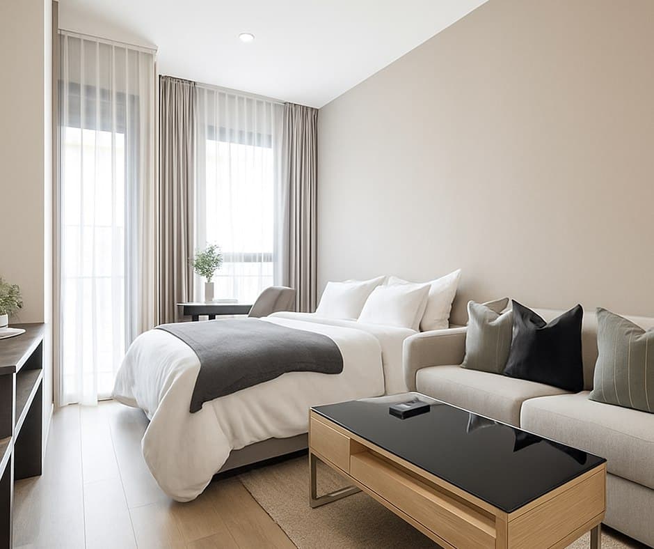 KnightsBridge Prime Onnut · 1 Bed Condo, 23 sqm, for Rent