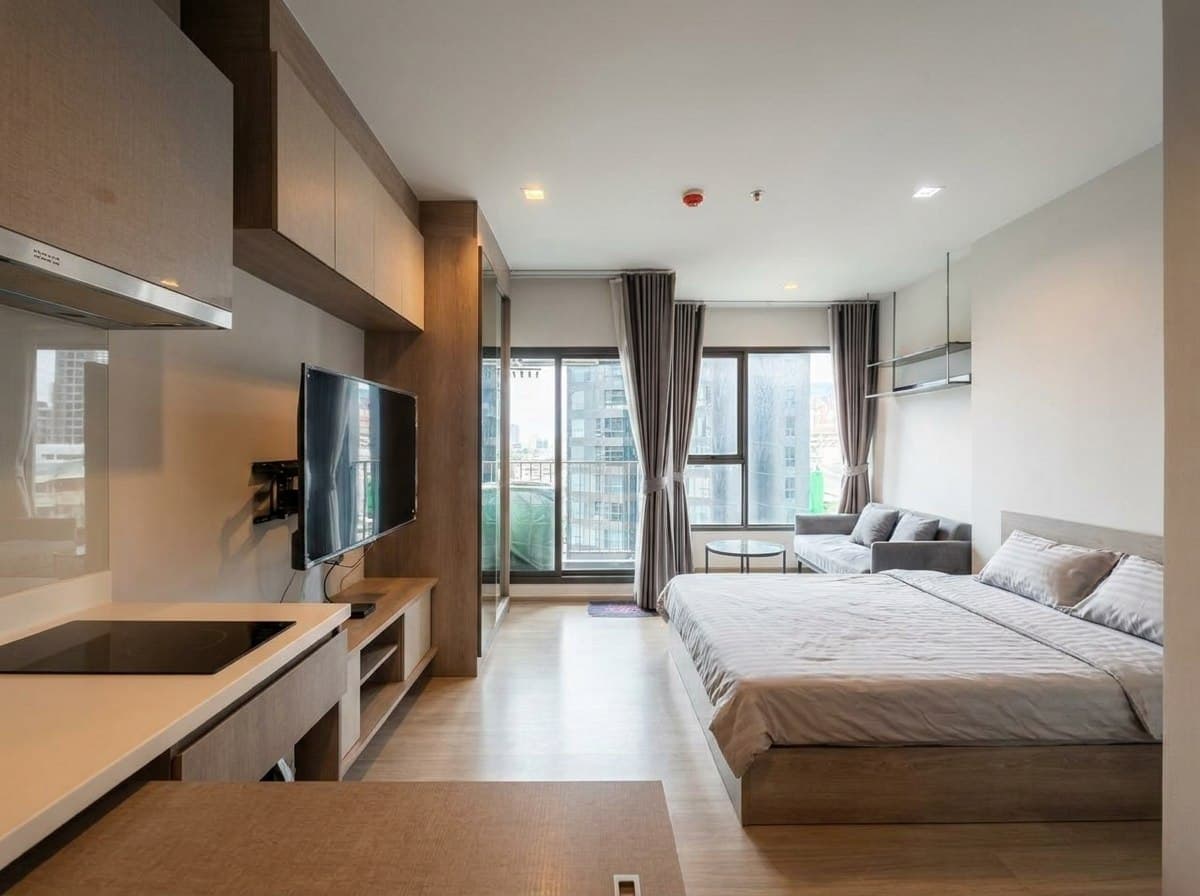 ขาย/เช่า คอนโด Life Asoke - Rama 9 · สตูดิโอ · 26 ตร.ม.