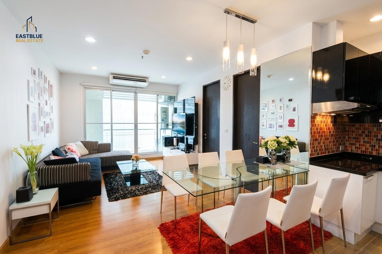 The Address Siam · 2 Beds Condo, 75 sqm, for Rent