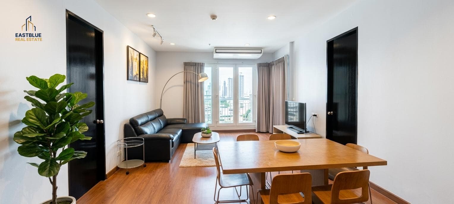 Citi Smart Sukhumvit 18 · 3 Beds Condo, 114 sqm, for Rent
