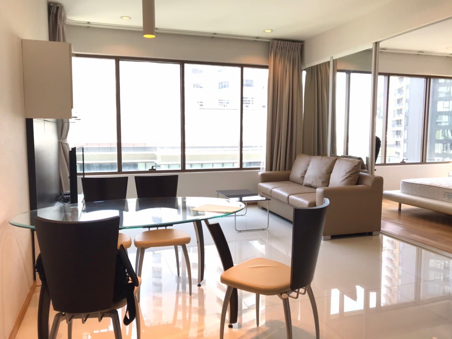 The Emporio Place · Studio Condo, 45 sqm, for Rent