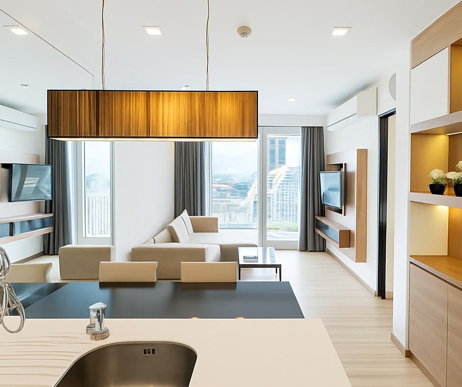 ขาย/เช่า คอนโด RHYTHM Sathorn · 1 ห้องนอน · 45.09 ตร.ม.