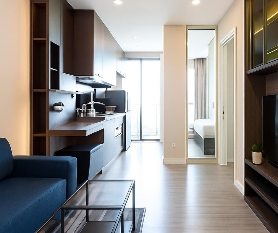 ขาย/เช่า คอนโด The Room Sukhumvit 69 · 1 ห้องนอน · 35 ตร.ม.