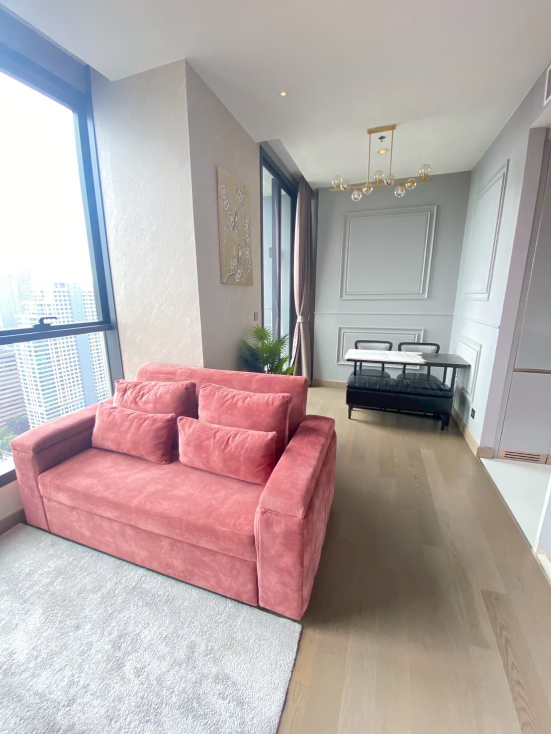THE ESSE at SINGHA COMPLEX · 1 Bed Condo, 48 sqm, for Rent