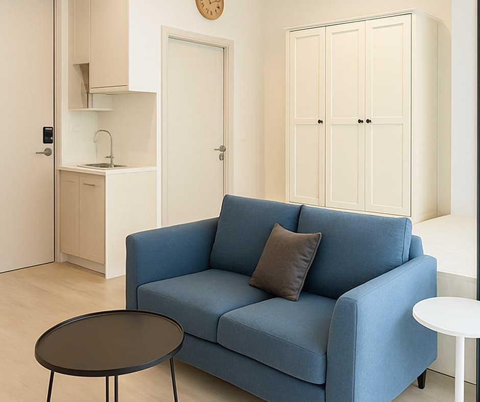 Ideo Q Ratchathewi · 1 Bed Condo, 34 sqm, for Rent