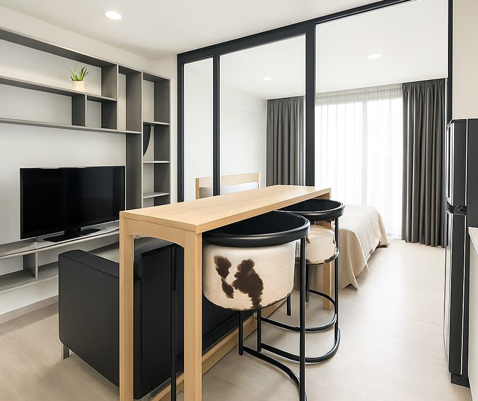 ขาย/เช่า คอนโด Maestro 02 Ruamrudee · 1 ห้องนอน · 28 ตร.ม.