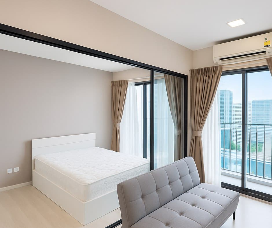 ขาย/เช่า คอนโด Condolette Midst Rama 9 · 1 ห้องนอน · 35 ตร.ม.
