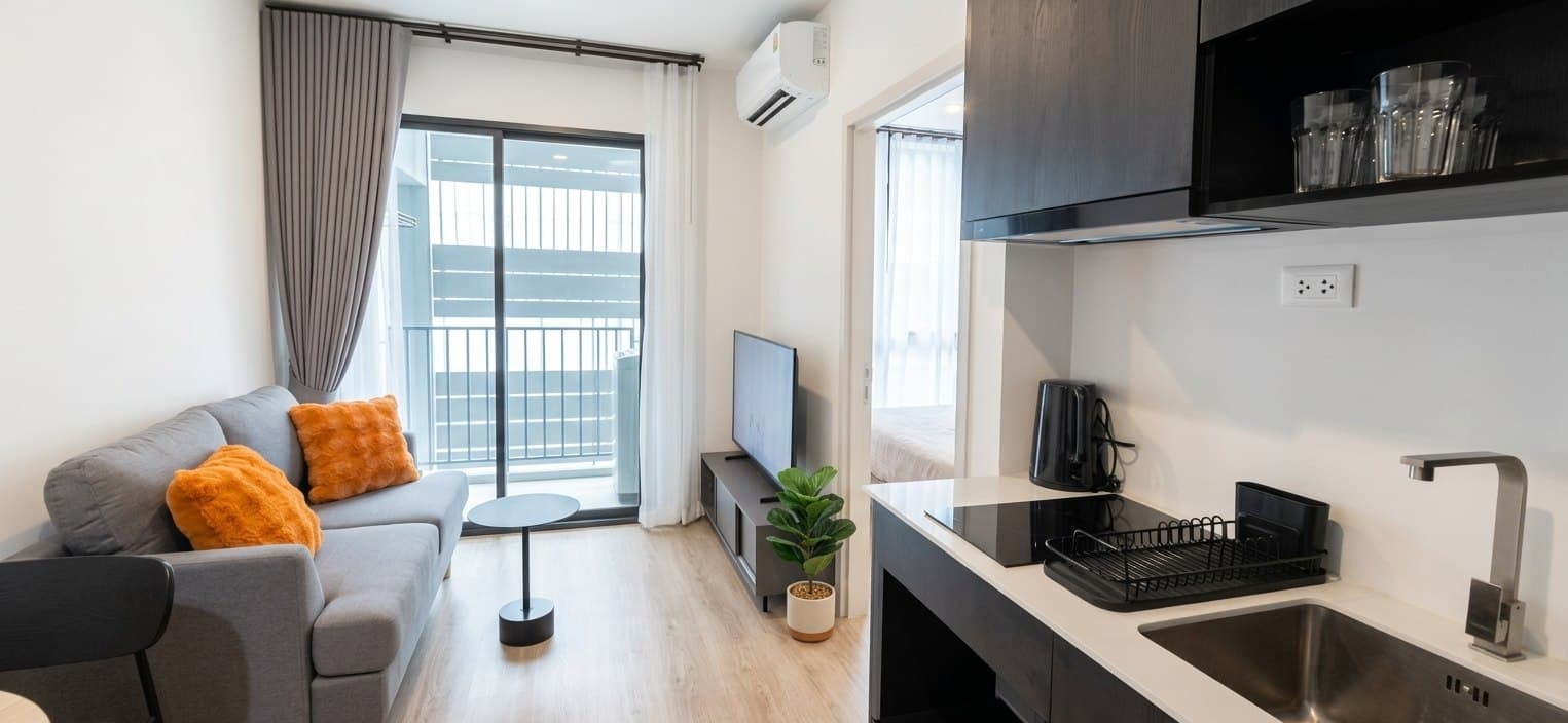 ขาย/เช่า คอนโด Nue District R9 · 1 ห้องนอน · 26 ตร.ม.