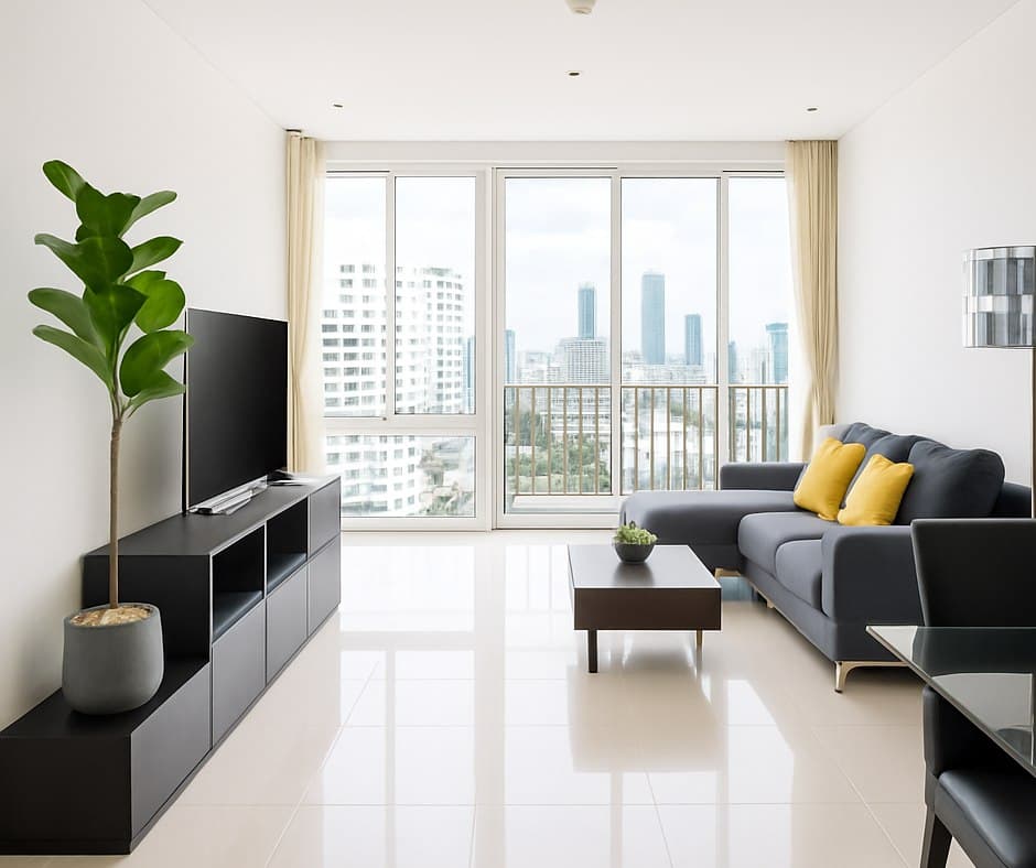 Fullerton · 2 Beds Condo, 95 sqm, for Sale or Rent