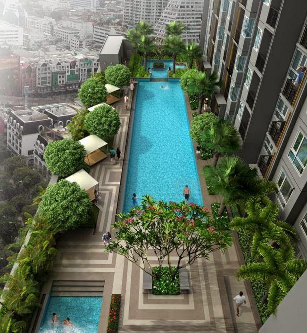 ขาย/เช่า คอนโด Q House Sukhumvit 79 · 1 ห้องนอน · 30 ตร.ม.