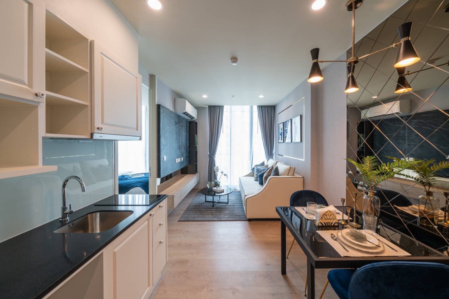 Noble Recole · 1 Bed Condo, 35 sqm, for Rent
