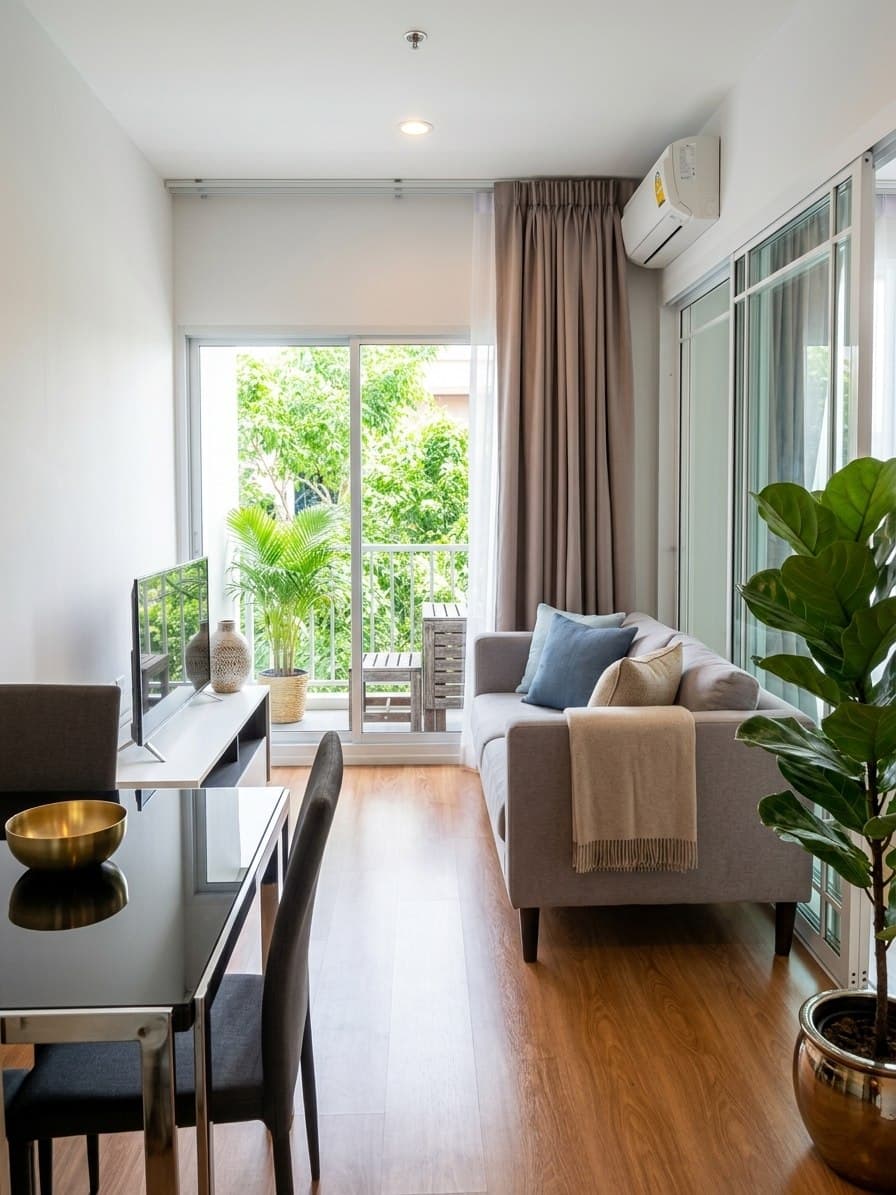 Noble Revolve Ratchada · 1 Bed Condo, 25.14 sqm, for Rent