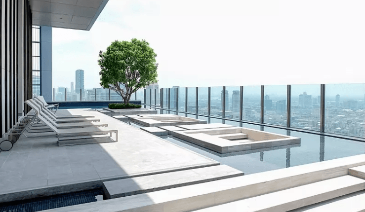 ขาย/เช่า คอนโด The Diplomat Sathorn · 1 ห้องนอน · 45 ตร.ม.