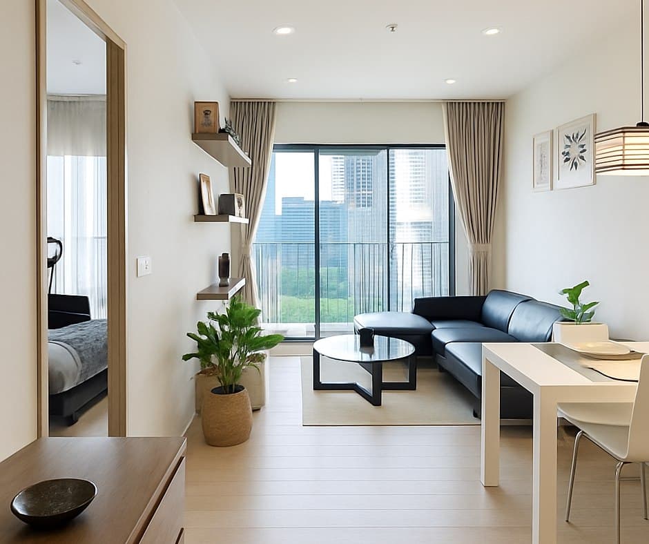 Noble Refine · 1 Bed Condo, 51.9 sqm, for Rent