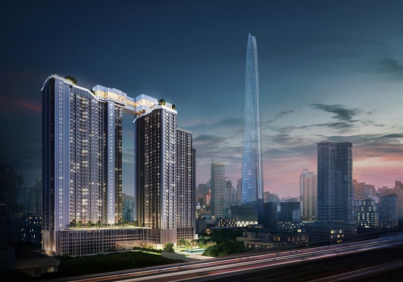 ขาย/เช่า คอนโด Life Asoke - Rama 9 · สตูดิโอ · 27.6 ตร.ม.