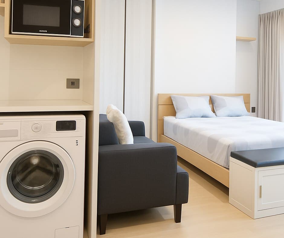 ขาย/เช่า คอนโด Lumpini Suite Dindaeng-Ratchaprarop · สตูดิโอ · 24 ตร.ม.