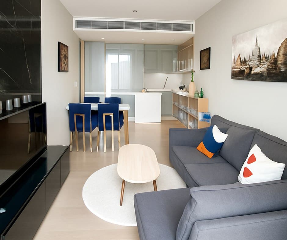 THE ESSE at SINGHA COMPLEX · 2 Beds Condo, 77 sqm, for Sale or Rent