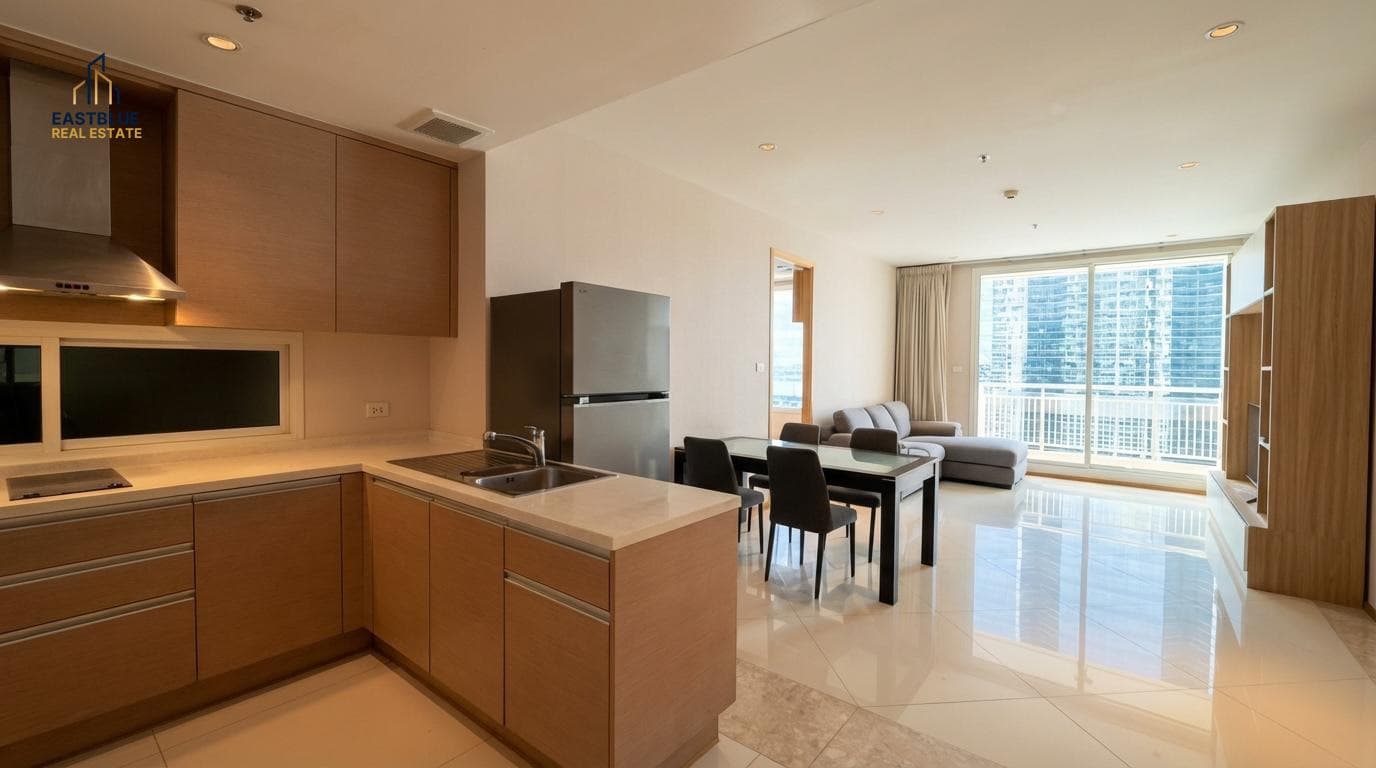 The Empire Place · 1 Bed Condo, 65 sqm, for Rent