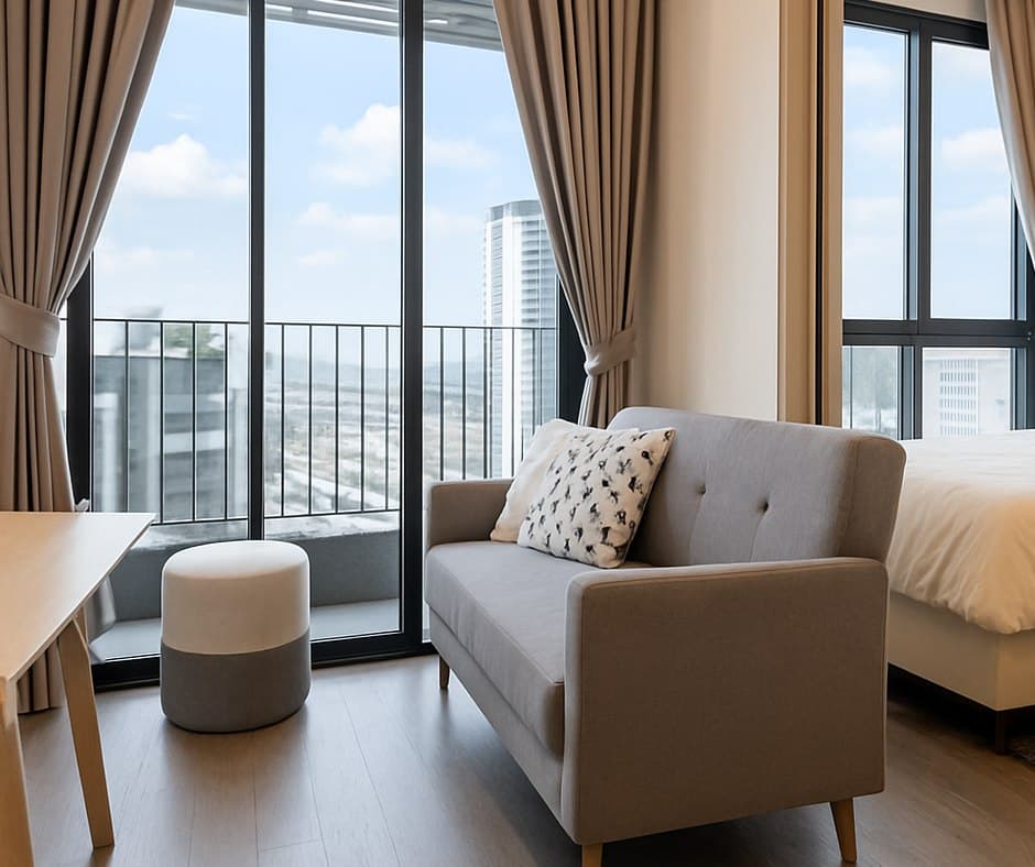 ขาย/เช่า คอนโด Ideo Q Siam-Ratchathewi · 1 ห้องนอน · 29.7 ตร.ม.