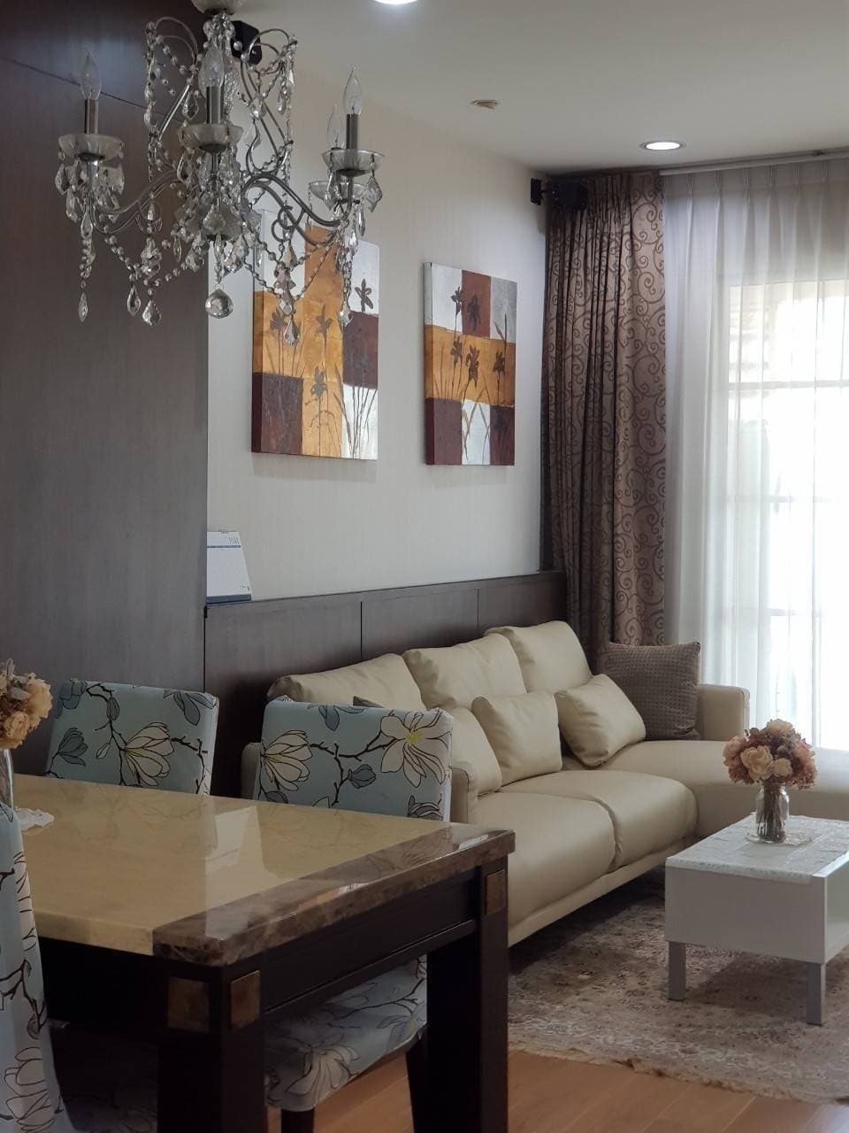 Baan Klang Krung Siam Pathumwan · 2 Beds Condo, 84.5 sqm, for Rent