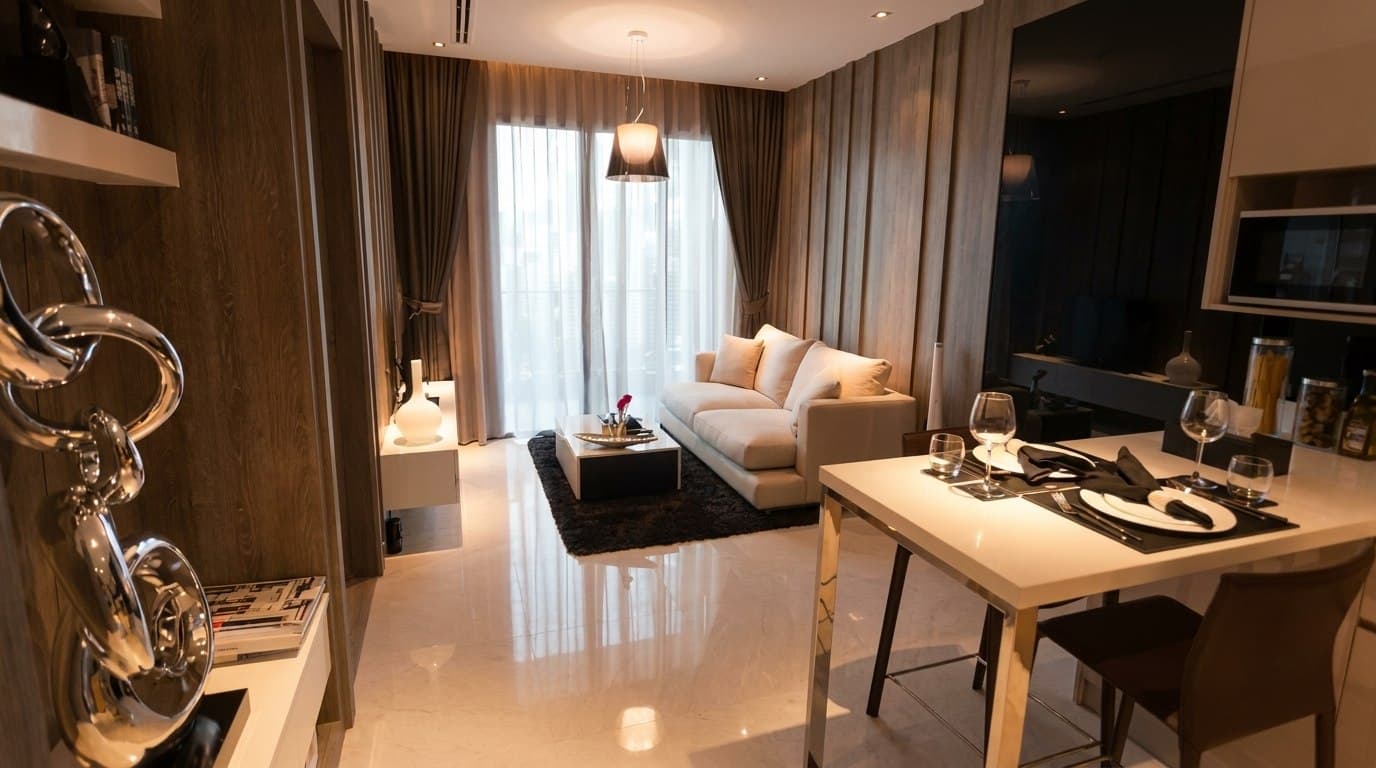 ขาย คอนโด Trapezo Sukhumvit 16 · 1 ห้องนอน · 44 ตร.ม.