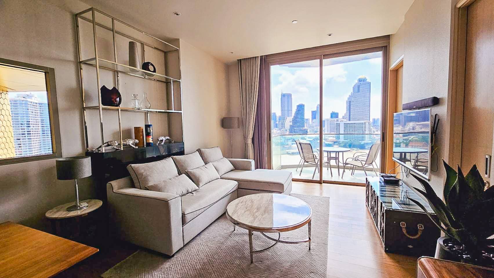 ให้เช่า คอนโด Magnolias Waterfront Residences @ ICONSIAM · 1 ห้องนอน · 80 ตร.ม.