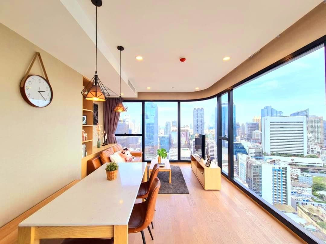 ให้เช่า คอนโด Ashton Chula-Silom · 2 ห้องนอน · 58 ตร.ม.