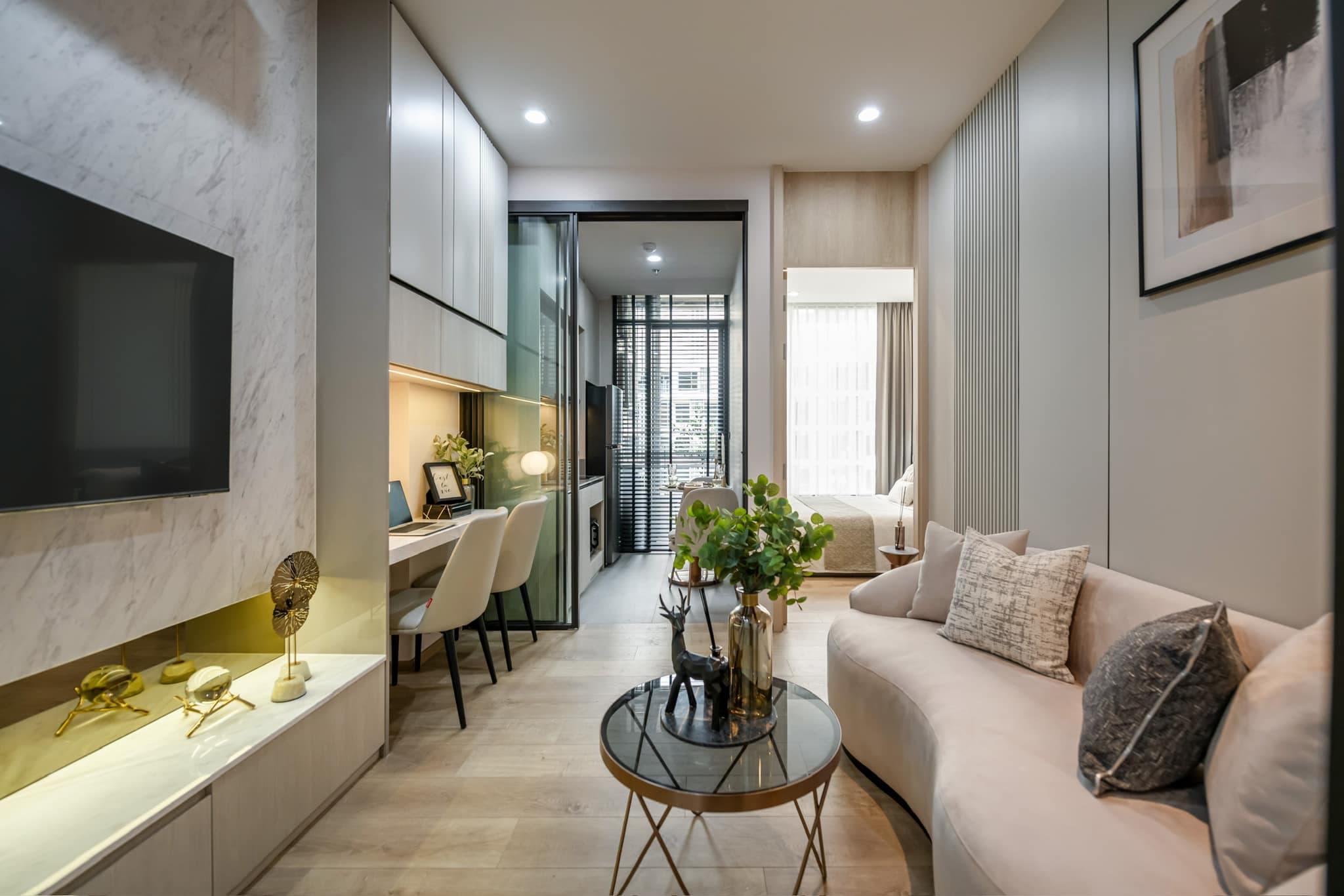 ขาย/เช่า คอนโด The Fine Bangkok Thonglor-Ekamai · 1 ห้องนอน · 36 ตร.ม.