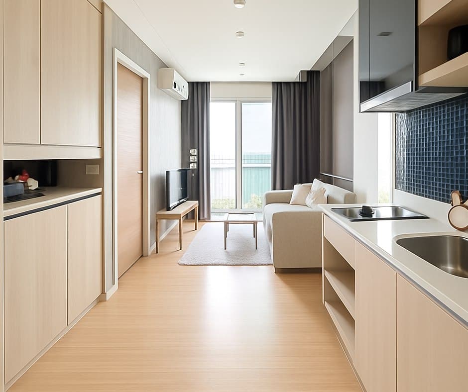 ขาย/เช่า คอนโด RHYTHM Sukhumvit 50 · 1 ห้องนอน · 35.23 ตร.ม.