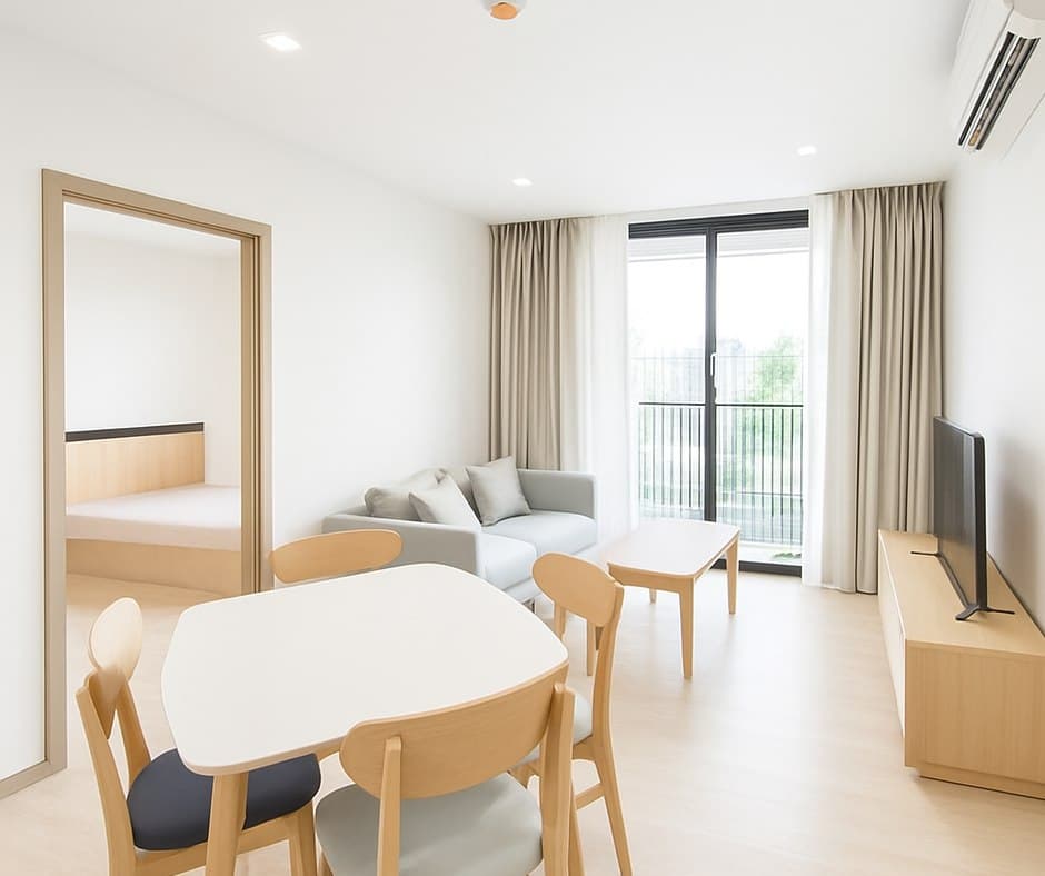 Kawa haus Onnut 77 · 2 Beds Condo, 50.75 sqm, for Sale or Rent