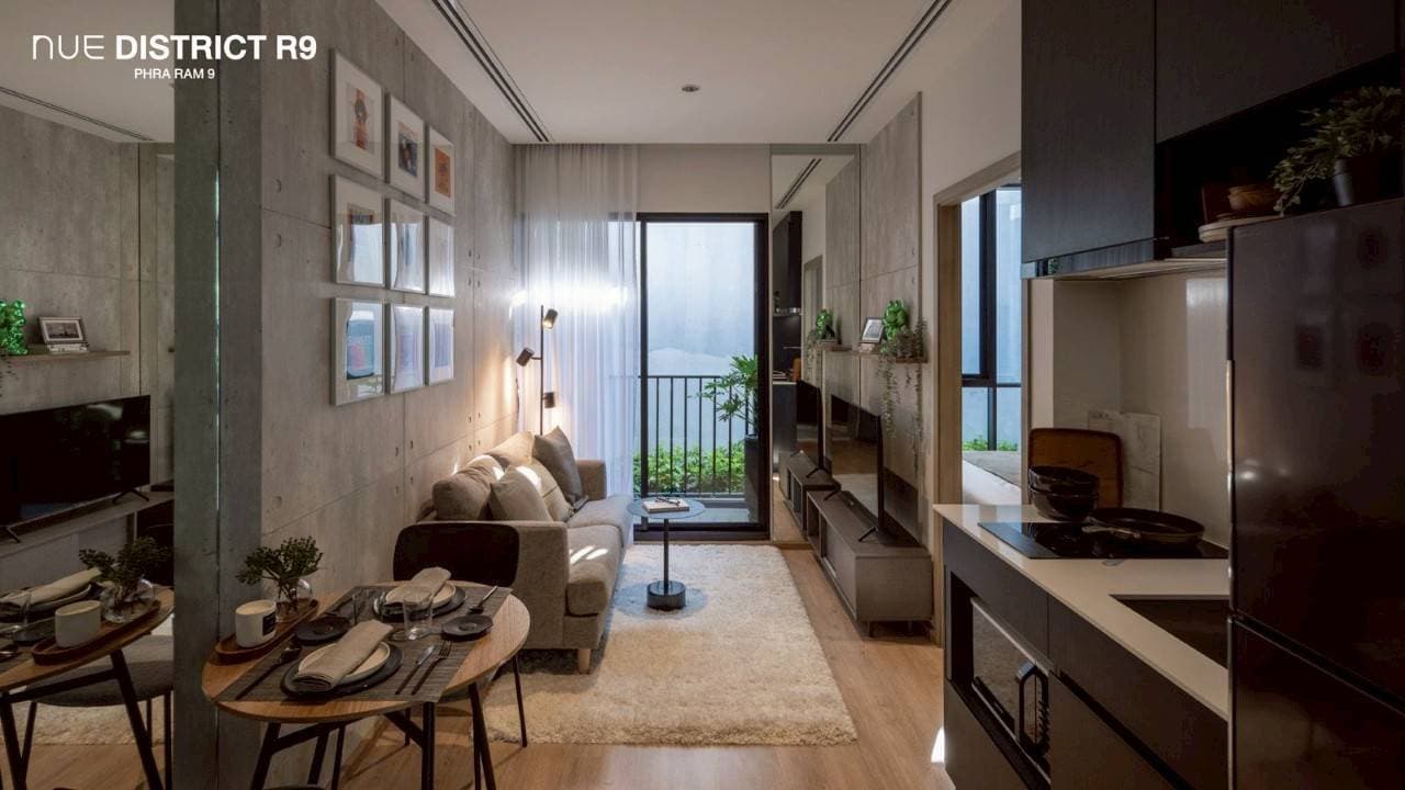 Nue District R9 · 1 Bed Condo, 26 sqm, for Sale or Rent