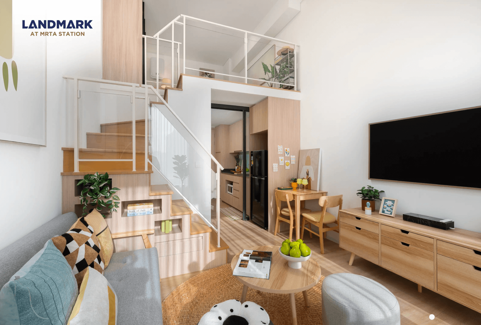 Siamese RAMA 9 (Landmark @MRTA Station) · 1 Bed Condo, 37 sqm, for Sale